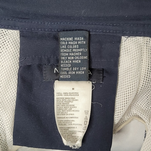 Nautica Vintage Swordfish Print Board Shorts Summer Swim Trunks Men's Size M - Picture 11 of 16